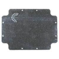 Placa inferior de aluminio para caja Gewiss GW44207 190 × 140 