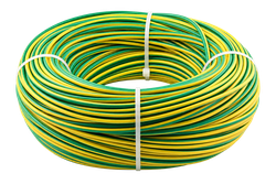 Cable de tierra flexible 0,5 mm² H05V-K (100 m) 