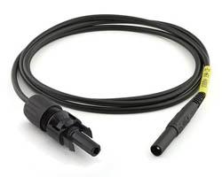 Cable de prueba MC4 Hembra Negro Stäubli PV-AMLB4/150 
