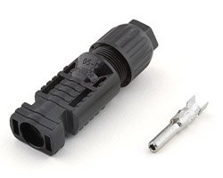 Conector macho 4 mm² ZJRH 05-6 