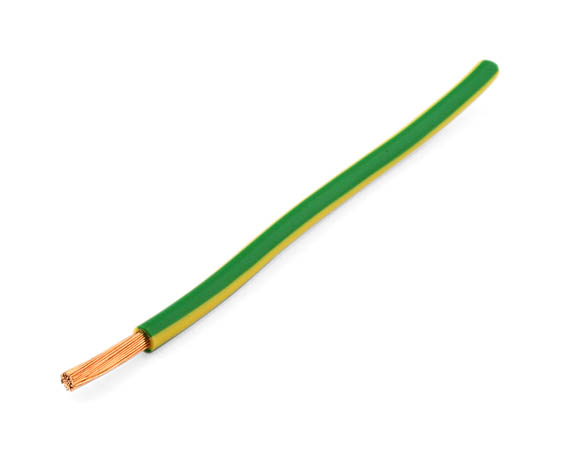 Cable de tierra flexible 10 mm² H07V-K (vendido por metros) 