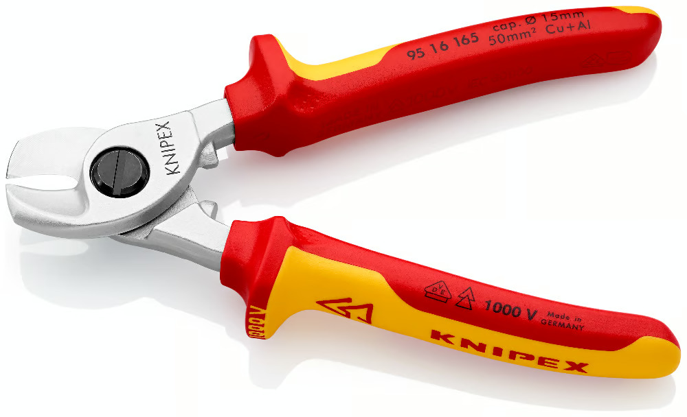 Knipex 95 16 165 cortacables solares 