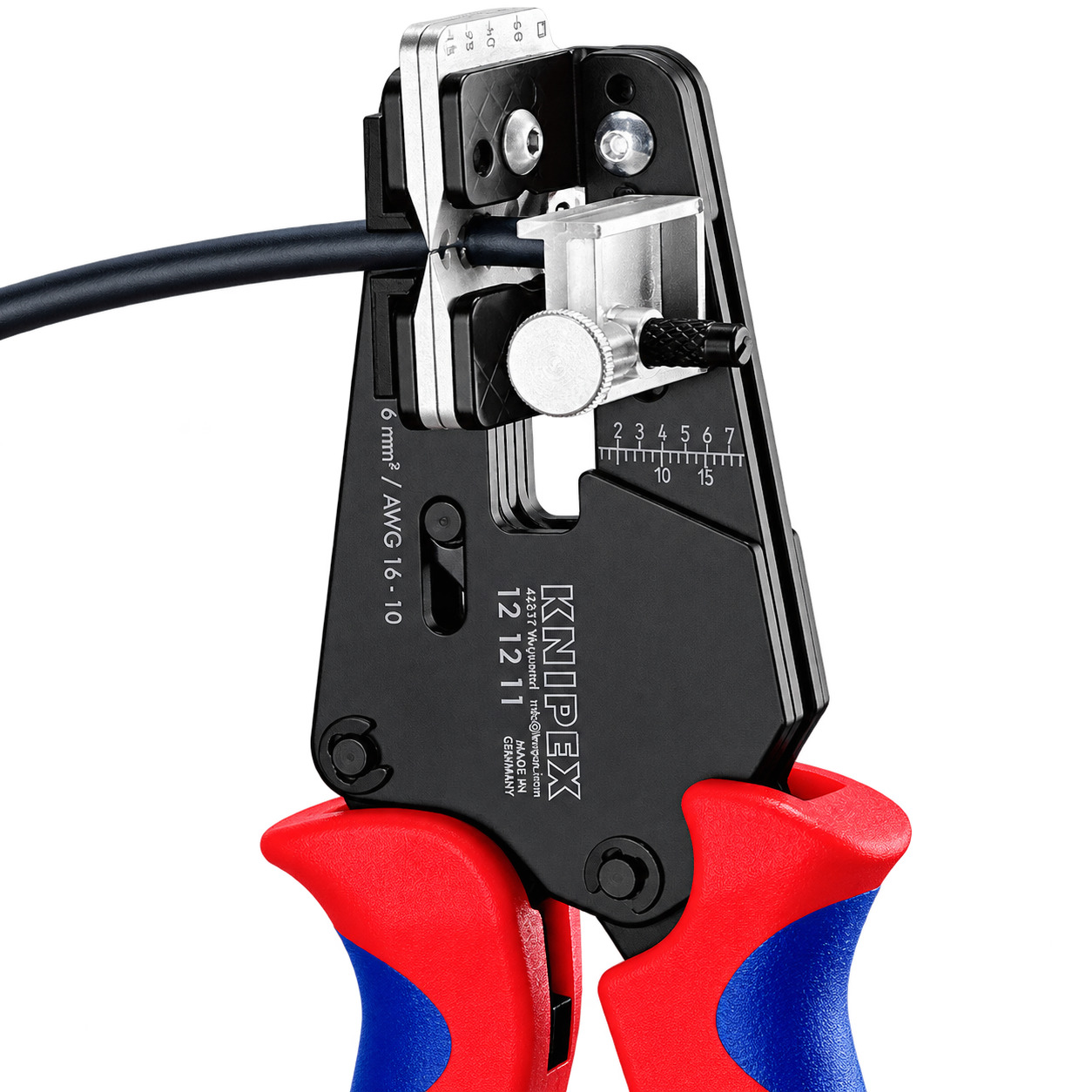 Alicate pelacables 4/6/10 mm² Knipex 12 12 12 